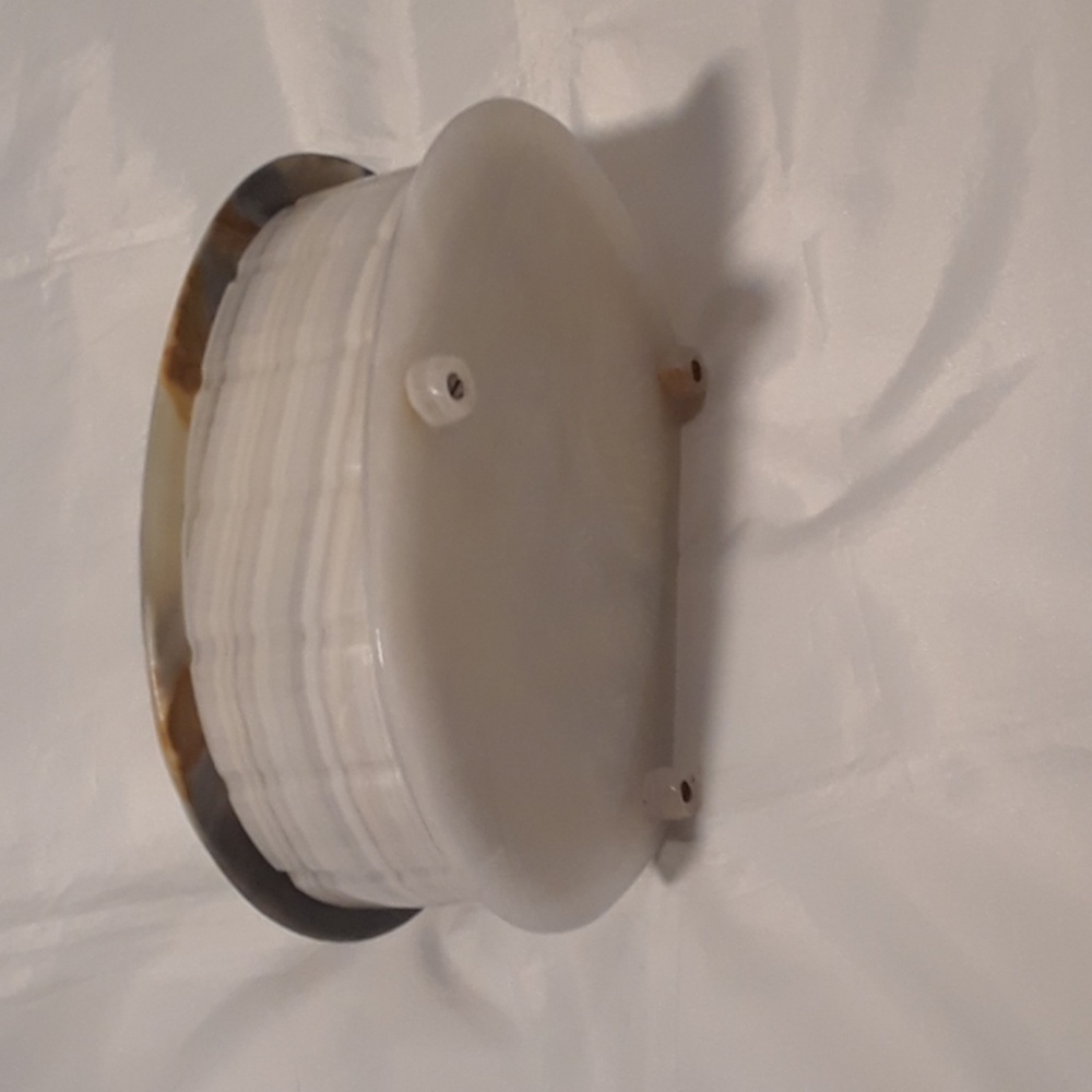 Marble trinket box clam shaped - Picture 7 of 8